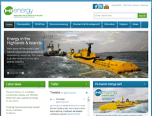 Tablet Screenshot of hi-energy.org.uk